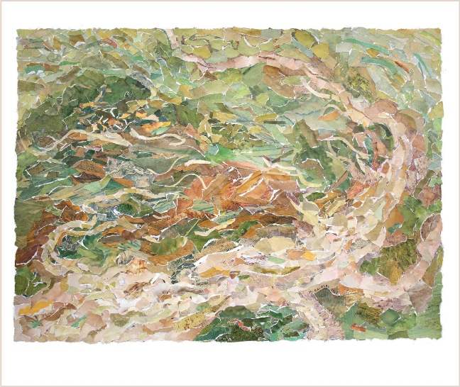 נוף במבט מלמעלה - קולאז'